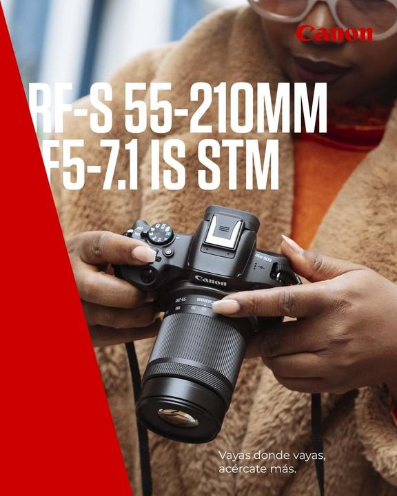 Produktbild Canon RF-S 55-210mm F5-7.1 IS STM​ - (EU) (Canon RF, APS-C / DX)