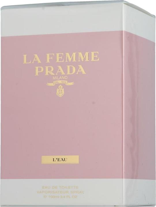 Actual product image Prada La Femme L'Eau (Eau de toilette, 100 ml)
