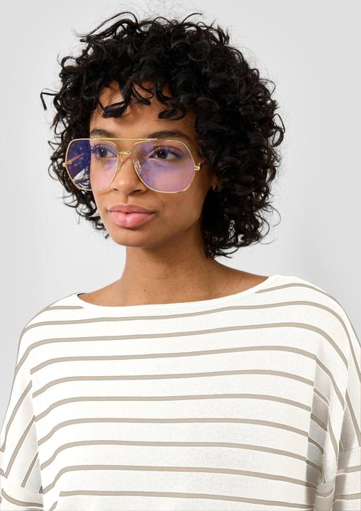 Produktbild s.Oliver Strickpullover Leichter Strickpullover aus Viskosemix (M)