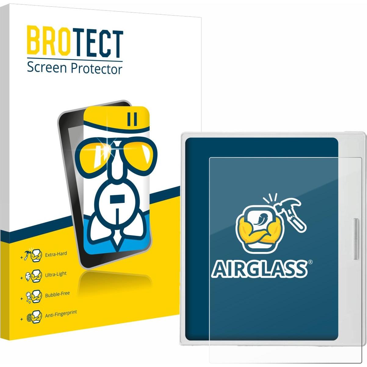BROTECT Schutzglas Schutzfolie Glas Folie Displayschutz klar, eReader Zubehör, Transparent