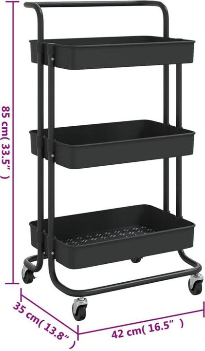 Image du produit vidaXL Küchenwagen