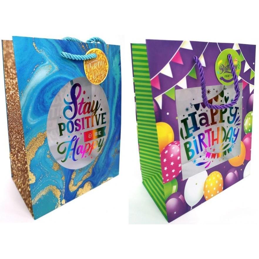 Fresh, Confezione regalo, Dekorative Tasche mit vertikalem Fenster S 21279-21280