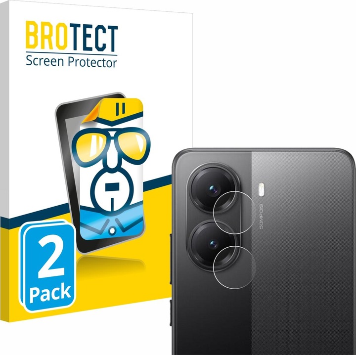 Produktbild BROTECT Schutzfolie Displayschutz Displayschutzfolie Folie Klar Transparent (2 Stück, Oppo AX7 Pro)