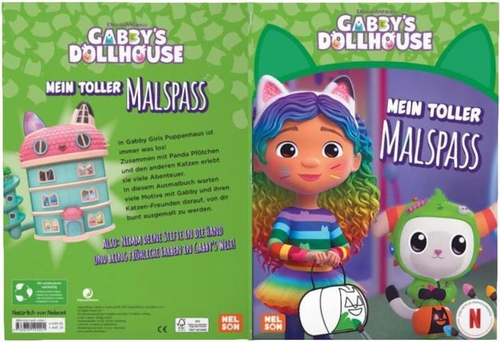 Immagine prodotto La casa delle bambole di Gabby: il mio grande divertimento da colorare