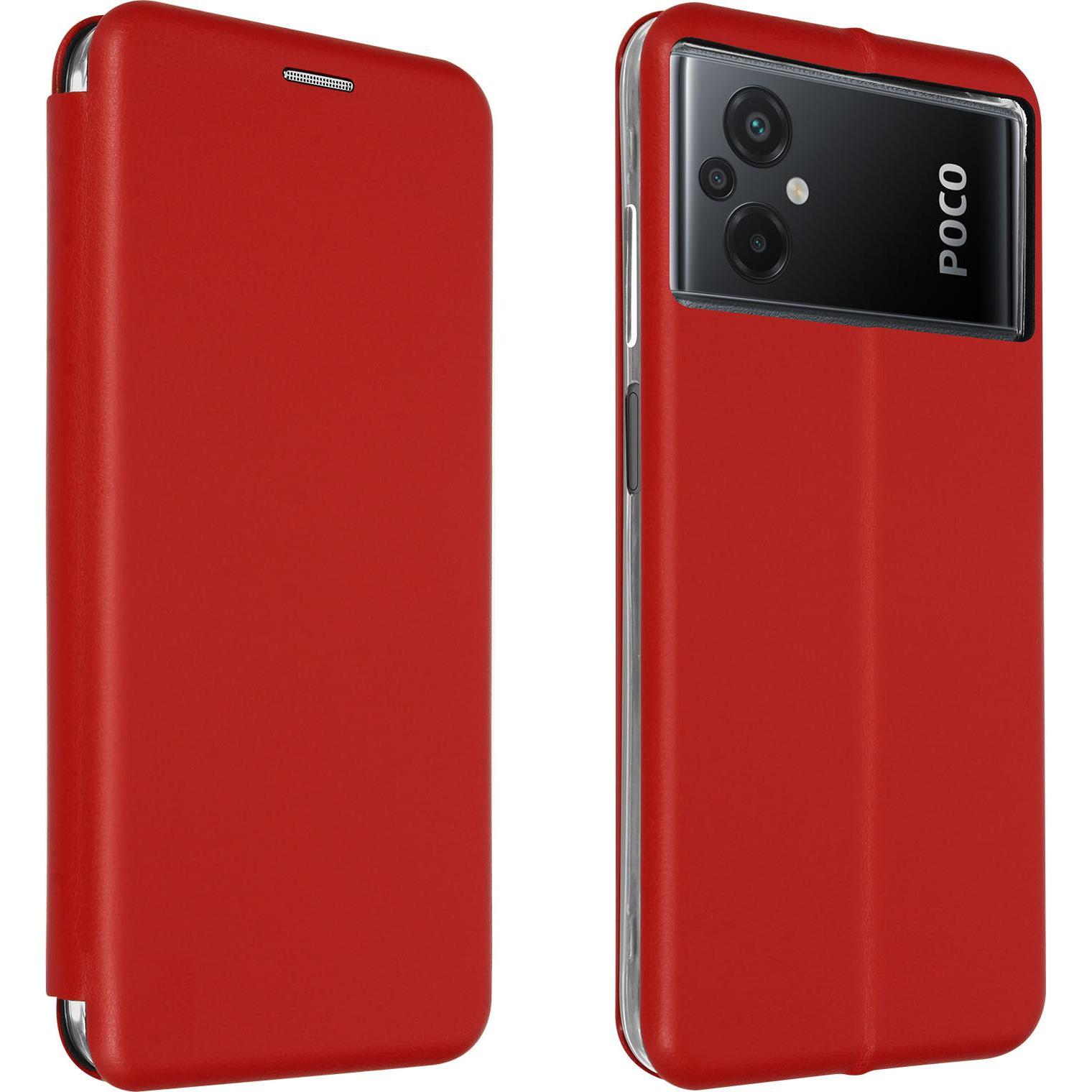 Avizar Wind Series (Xiaomi Poco M5), Smartphone Hülle, Rot