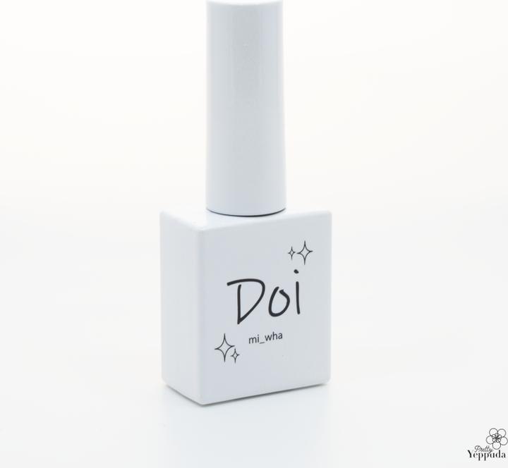 Produktbild Nailbayo DOI Glitter Gel Mi Wha (10ml) (Transparent, Weiss, Gel-Effekt Nagellack)
