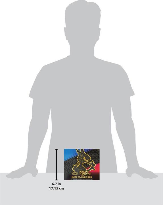Actual product image Pokémon Elite Trainerbox Sword & Shield Crown (English, Elite / Top Trainer Box)