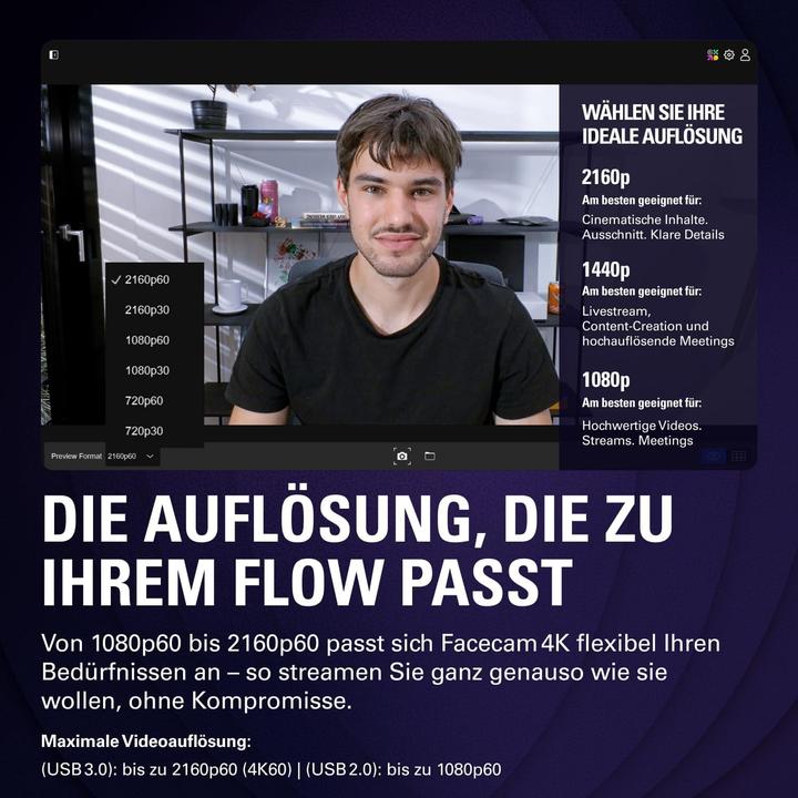 Image du produit Elgato Facecam 4K