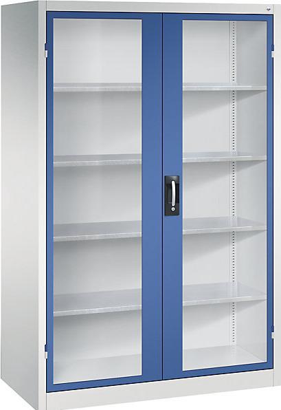 Actual product image C+P Vision panel double door cupboard (120 cm, 195 cm)