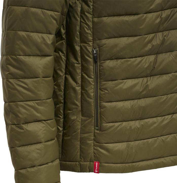 Actual product image hummel Red Quilted Hood Jacket (S)
