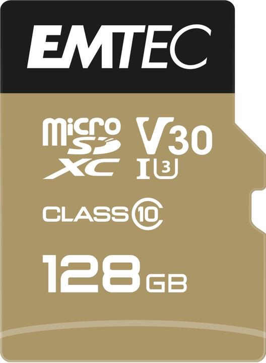 Actual product image Emtec Speedin Pro (128 GB, microSDXC, U3, UHS-I)