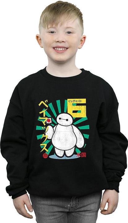Produktbild Universal Textiles Boys Baymax Lollipop Sweatshirt (140, 146)