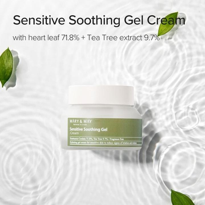 Actual product image Mary&May MARY & MAY - Soothing Face Cream Sensitive Soothing Gel (Cream) 70 g