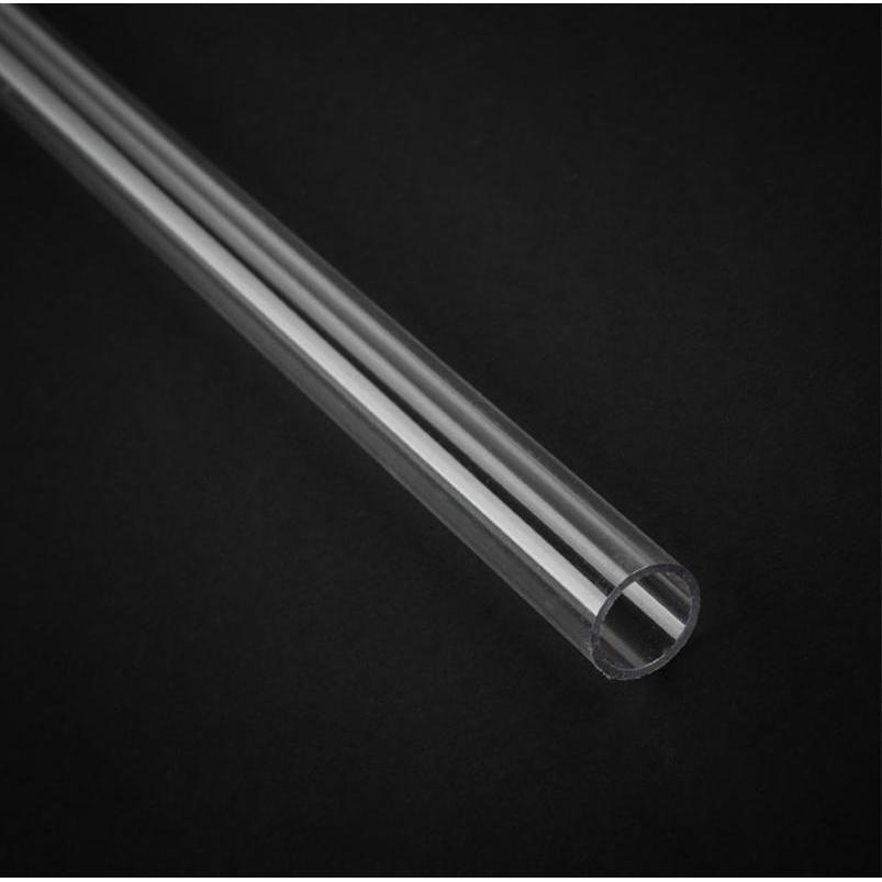 Bitspower None Chamfer PETG Link Tube 12/10mm (0.50 m, Kunststoff), Wasserkühlung Schlauch, Transparent