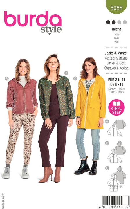 Produktbild Schnittmuster Mantel & Jacke