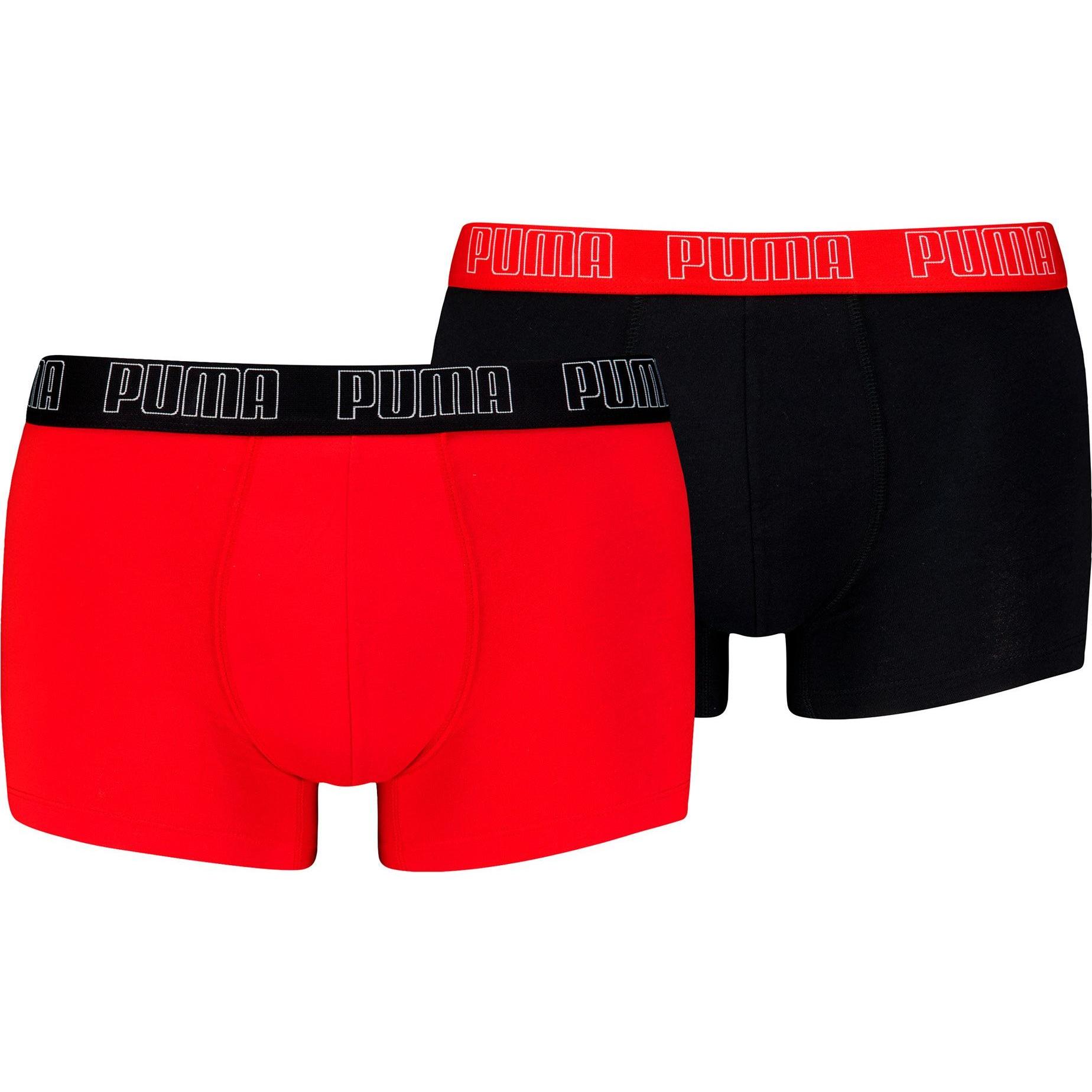 Puma, Unterhosen, Herren-Boxershorts im 2er-Pack, (M, 2er Pack)