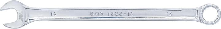Produktbild BGS Maul-Ringschlüssel extra lang SW 14 mm (14 mm)