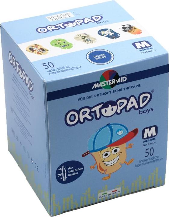 Immagine prodotto Master Aid Occhio patch medio ragazzi 50 pezzi (50x)
