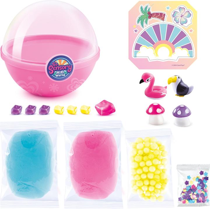Actual product image Canal Toys So Sensory - Cosmic Mini World Surprise Ball (202403)