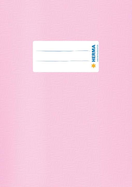 Actual product image HERMA Exercise book cover, DIN A5, made of PP, muted pink (A5)
