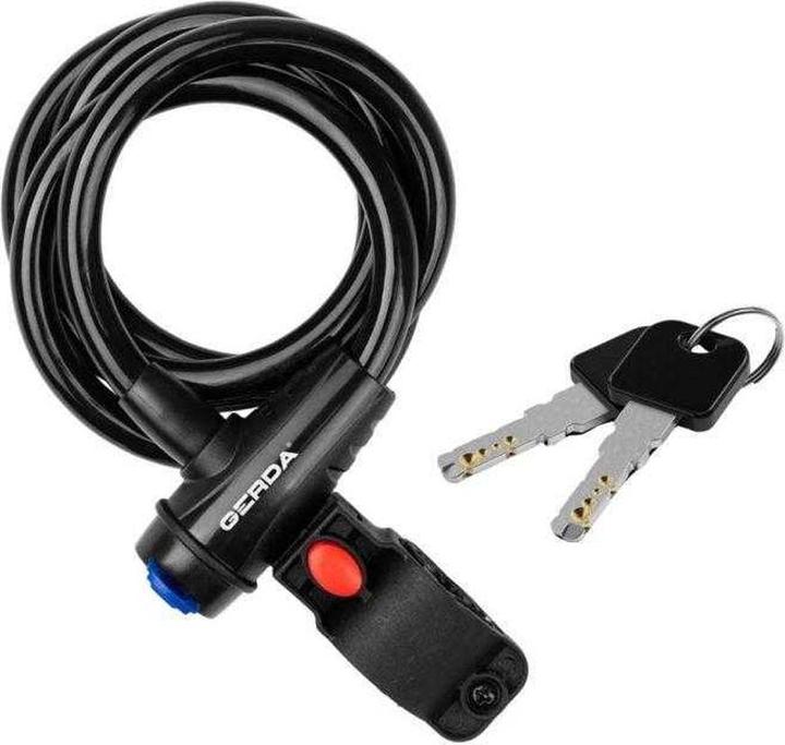 Immagine prodotto Gerda Max Flex Cavo Bici Lucchetto (180 cm)