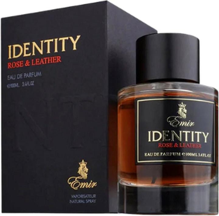 Actual product image Paris Corner Emir Identity Rose & Leather Edp 100 ml (Eau de parfum, 100 ml)