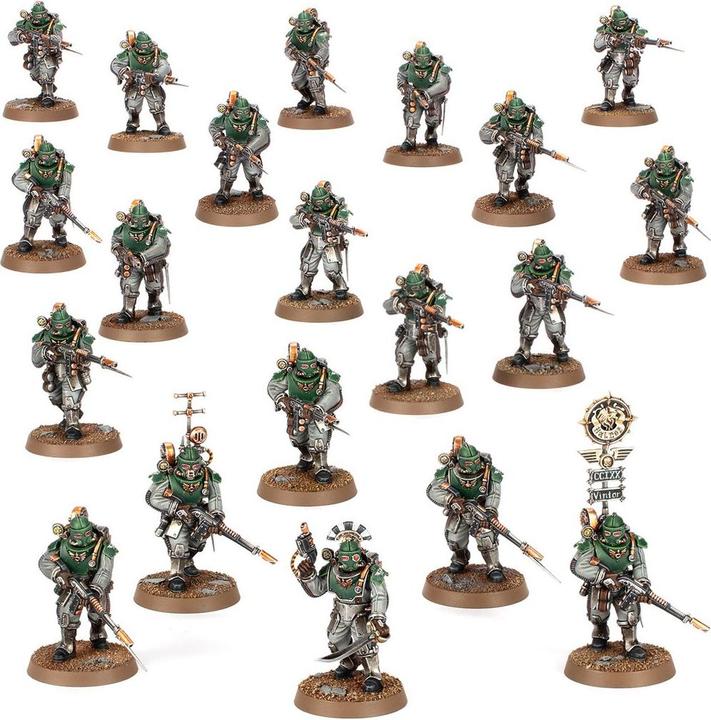 Actual product image Games Workshop Warhammer 30k - Solar Auxilia : Combat Force (Plastic)