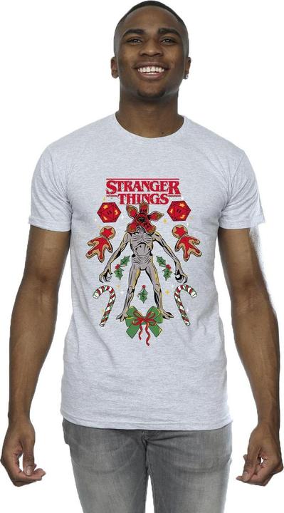 Produktbild Netflix Stranger Things Christmas Demogorgon TShirt (5XL)