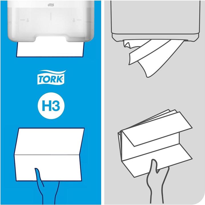 Actual product image Tork Flush Hand Towel White 250x15 (15x)