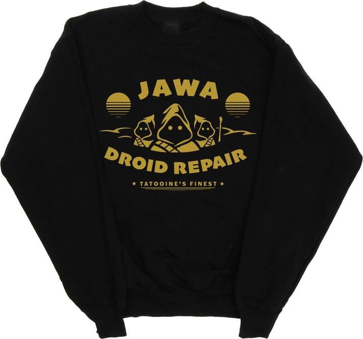 Actual product image Star Wars Mens Jawa Droid Repair Sweatshirt (L)