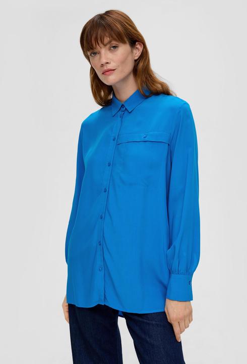 Produktbild s.Oliver Bluse Longbluse aus reiner Viskose (38)