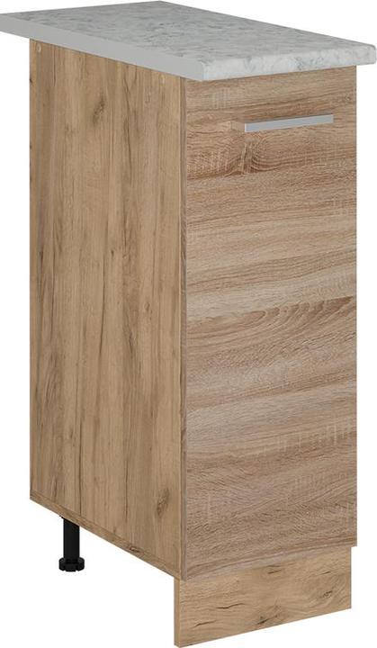 Goldkraft Eiche, Marble-Weiss, Sonoma Eiche