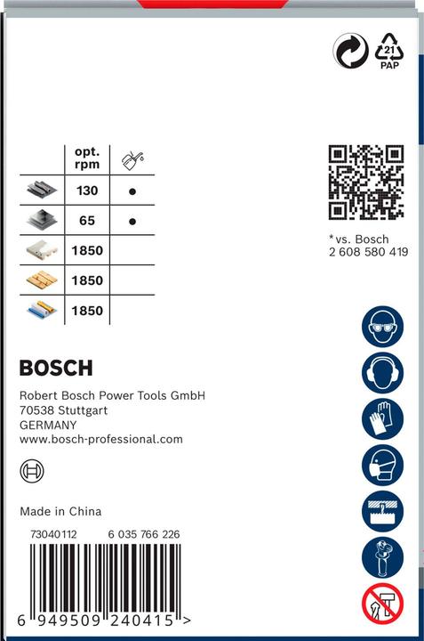 Immagine prodotto Bosch Professional Zubehör Sega a tazza PRO Multi Material PC Plus, 67 mm (67 millimetri)