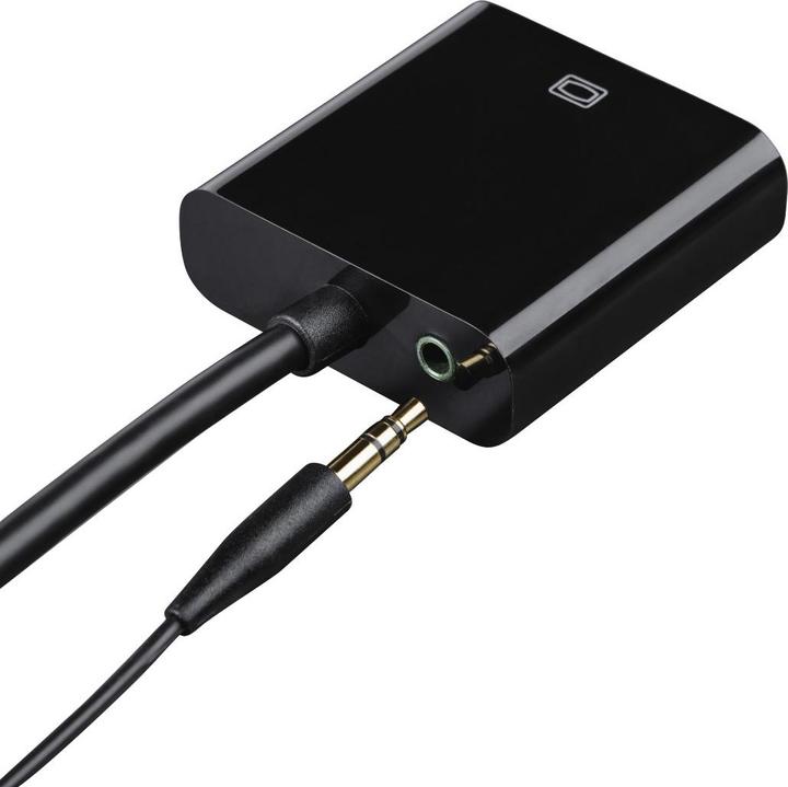 Produktbild Hama HDMI zu (Audio, VGA, 23 cm)