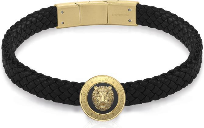 Produktbild Guess Lion King Armband (22 cm, Edelstahl, Nylon)
