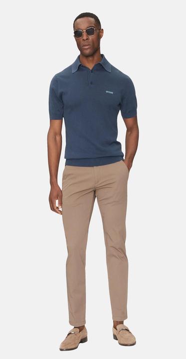 Produktbild Guess Poloshirt CREE WASHED Kurzarmshirt mit Polokragen (M)