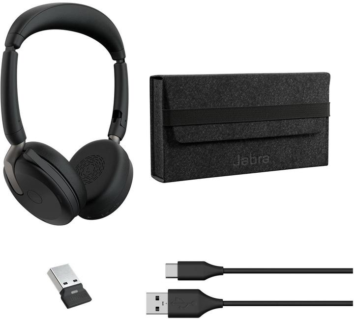 Image du produit Jabra Evolve2 65 Flex UC (Sans fil, USB-A, Avaya, Cisco, Les équipes Microsoft)