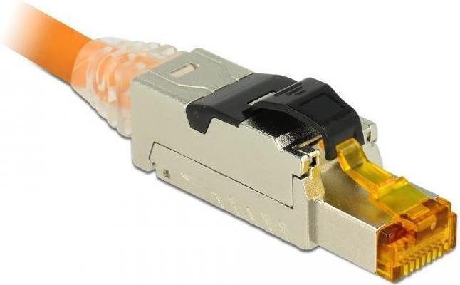 Actual product image Delock Field-wireable RJ45 connector (S/FTP, CAT6a, 0.06 m)
