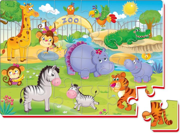 Actual product image Foam zoo animals