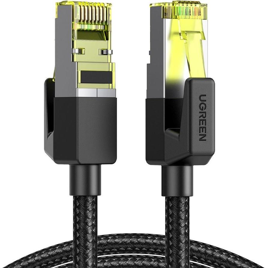 Ugreen Netzwerkkabel (F/FTP, CAT7, 2 m), Netzwerkkabel