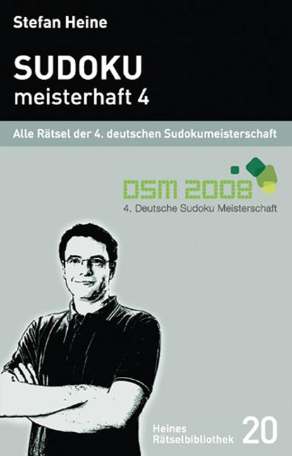 Produktbild Sudoku - meisterhaft 4 (Deutsch, Stefan Heine, 2009)