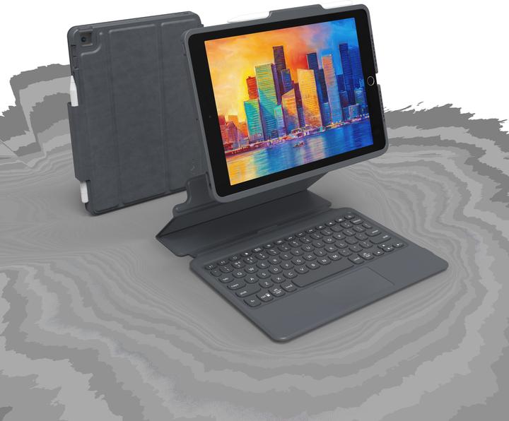 Zagg Kbd Pro Keys W/ Trackpad German (Apple iPad 2019 (7. Gen), Apple iPad 2020 (8. Gen), Apple iPad 2021 (9. Gen))