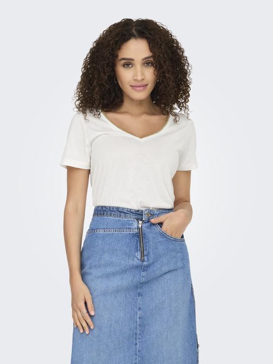 Immagine prodotto JdY T-Shirt mit Glanzstreifen (M)