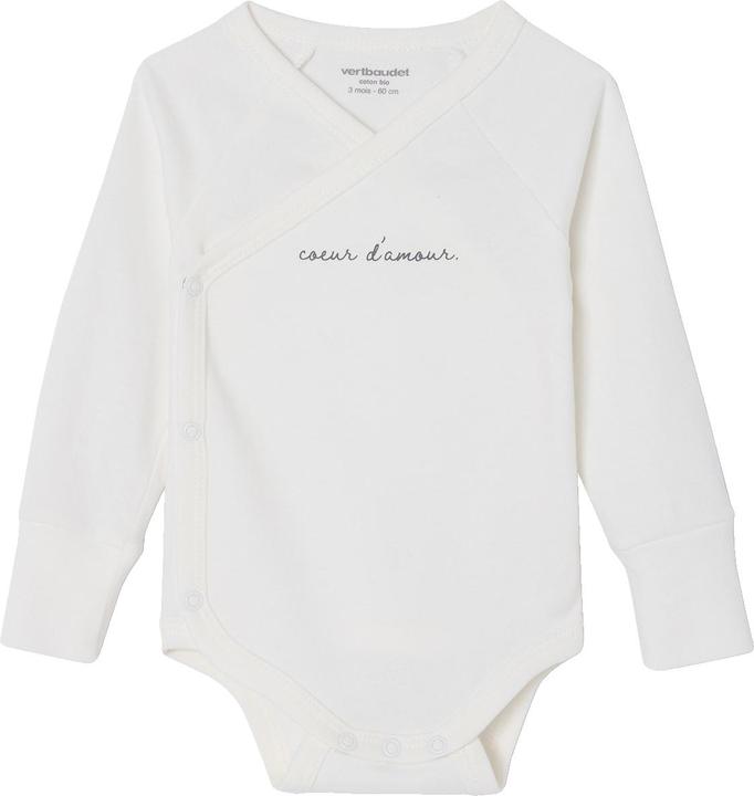 Produktbild Vertbaudet Bio-Kollektion: 5er-Pack mitwachsende Baby Wickelbodys, Langarm (74)