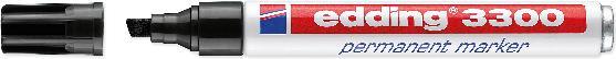 Produktbild Edding Permanent Marker 3300 (Schwarz, 1 mm, 1 x)