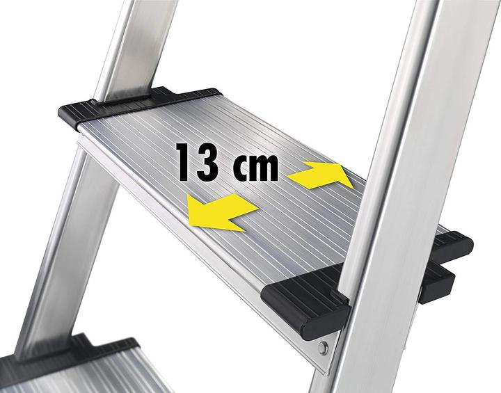 Image du produit Hailo Échelle ménagère en aluminium XXL (Échelle deux plans, 116 cm)