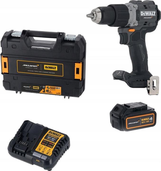 Produktbild DeWalt DCD85MM1T-QW McLaren Design Akku-Schlagbohrschrauber 18 V XR 1x 4,0