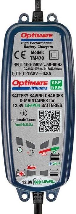 Actual product image Tecmate OptiMate Lithium (12V, 0.80 A)