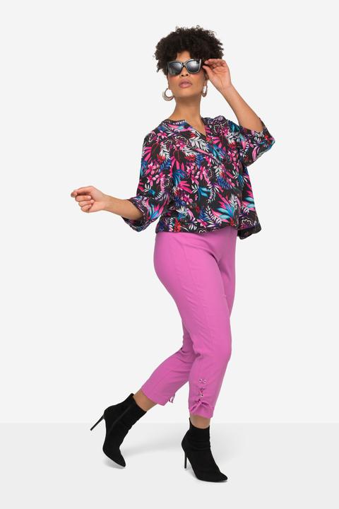 Image du produit Miamoda Pantalon en bengaline coupe Slim Fit, avec laçage sur le bas de jambe (58)