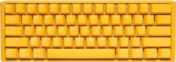 Image du produit Ducky One 3 Yellow Mini Gaming Keyboard, RGB LED - MX-Clear (DE)